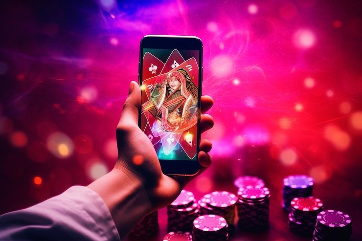 Pengguna mobile browsing mengakses platform hiburan sports dan casino secara aman