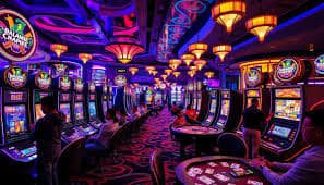 Tampilan fitur chat interaktif dalam permainan live casino online